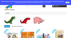 Desktop Screenshot of editorialingenia.com